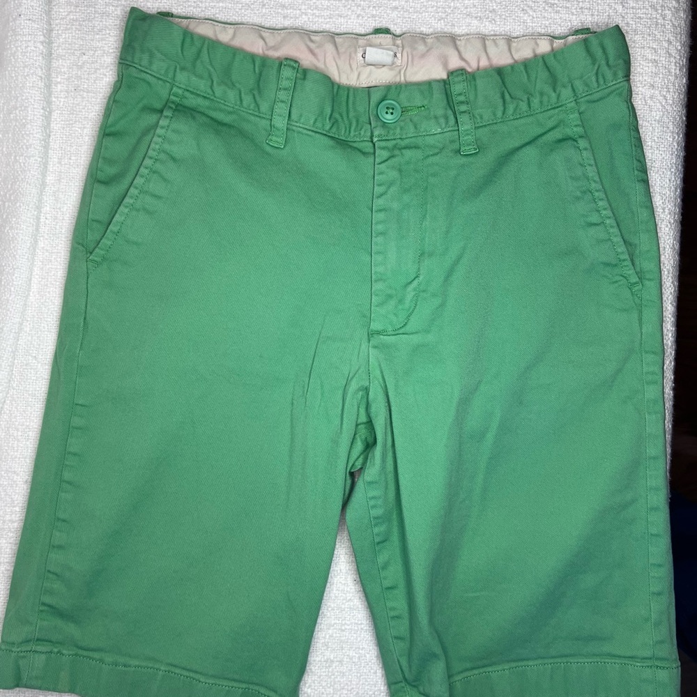 J. Crew Kids Green Shorts